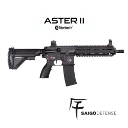 Fusil AEG Shogun Aster MK1 Black Saigo Defense | Airsoft Yecla