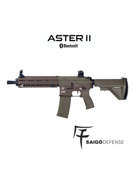 Fusil AEG Shogun Aster MK1 Tan Saigo Defense | Airsoft Yecla