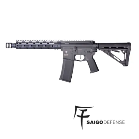 Fusil AEG Kenji Kensei Long Black Saigo Defense | Airsoft Yecla