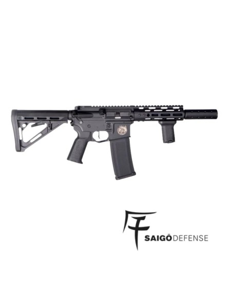 Fusil AEG Kenji Kensei Short Black Saigo Defense | Airsoft Yecla