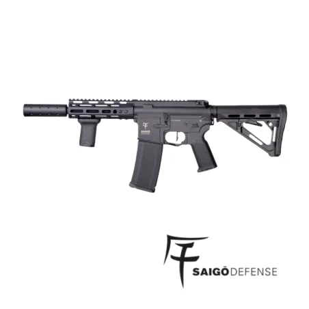 Fusil AEG Kenji Kensei Short Black Saigo Defense | Airsoft Yecla