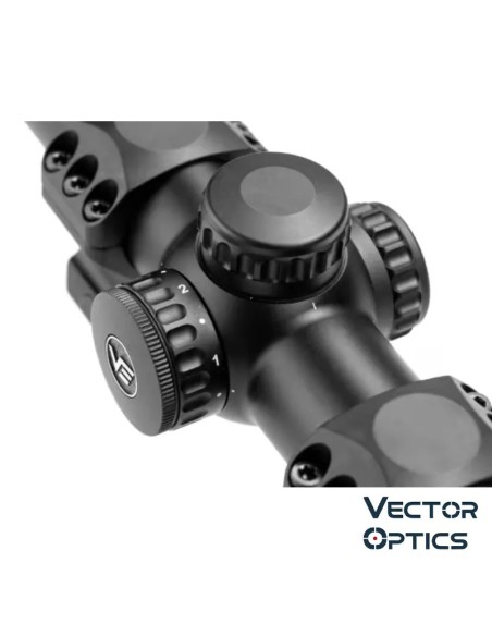Visor Continental X6 1‑6x24 Fiber – Vector Optics LPVO