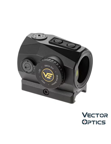 Visor Punto Rojo Vector Optics Scrapper Nano 1x25 – Compacto - AirsoftYecla.es