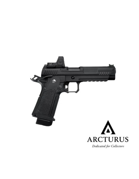 Pistola ARCTURUS Vanguard 5" Hi-Capa GBB Combo Red Dot | Airsoft Yecla