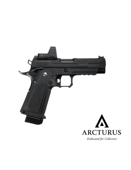 Pistola ARCTURUS Vanguard 4.3" Hi-Capa GBB Combo Red Dot | Airsoft Yecla