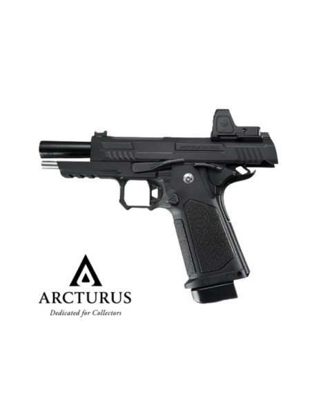 Pistola ARCTURUS Vanguard 4.3" Hi-Capa GBB Combo Red Dot | Airsoft Yecla