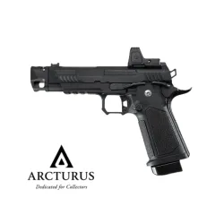 Pistola ARCTURUS Vanguard 4.3" Hi-Capa GBB Compensator | Airsoft Yecla