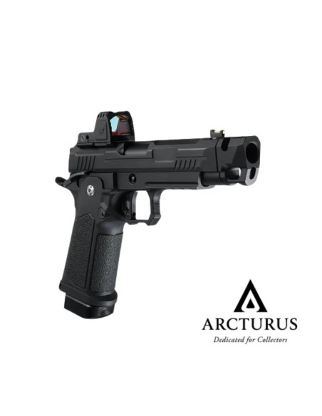 Pistola ARCTURUS Vanguard 4.3" Hi-Capa GBB Compensator | Airsoft Yecla