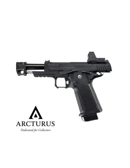 Pistola ARCTURUS Vanguard 4.3" Hi-Capa GBB Compensator | Airsoft Yecla