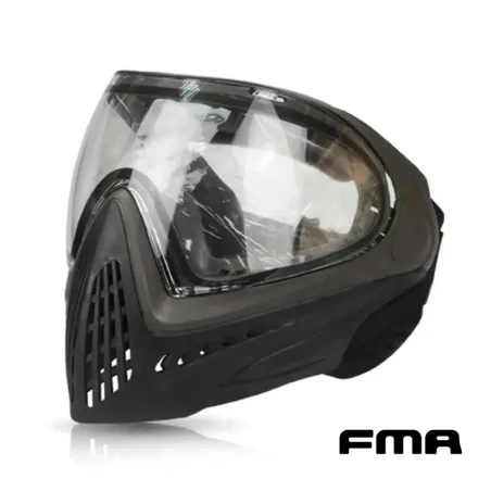 MÁSCARA FMA FULL FACE NEGRA DOBLE LENTE | Airsoft Yecla