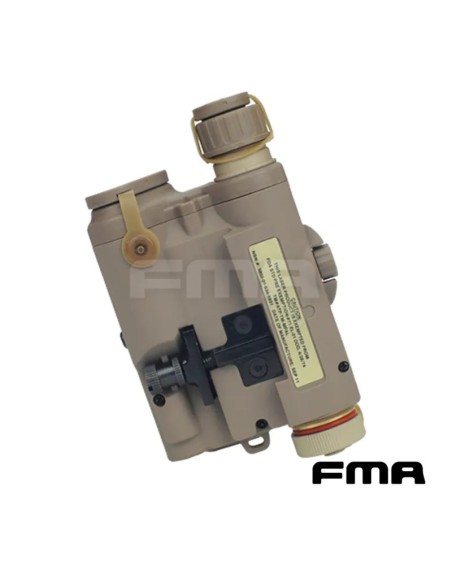 AN/PEQ-15 FMA LINTERNA LÁSER ROJO TAN | Airsoft Yecla