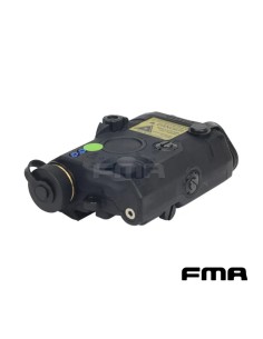 LINTERNA LÁSER VERDE AN/PEQ-15 FMA NEGRO | Airsoft Yecla 2