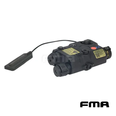 LINTERNA LÁSER ROJO AN/PEQ-15 FMA NEGRO | Airsoft Yecla