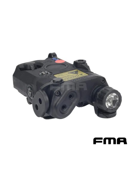 LINTERNA LÁSER ROJO AN/PEQ-15 FMA NEGRO | Airsoft Yecla