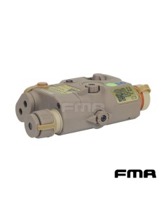 Linterna Láser Verde AN/PEQ-15 FMA Tan | Airsoft Yecla 2