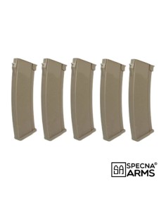 Juego 5 Cargadores Hi-Cap 380 BBs Specna Arms Serie J Tan | Airsoft Yecla 2