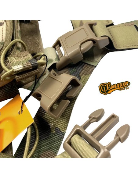 Chaleco Chest Rig Conquer Titan MC | Airsoft Yecla