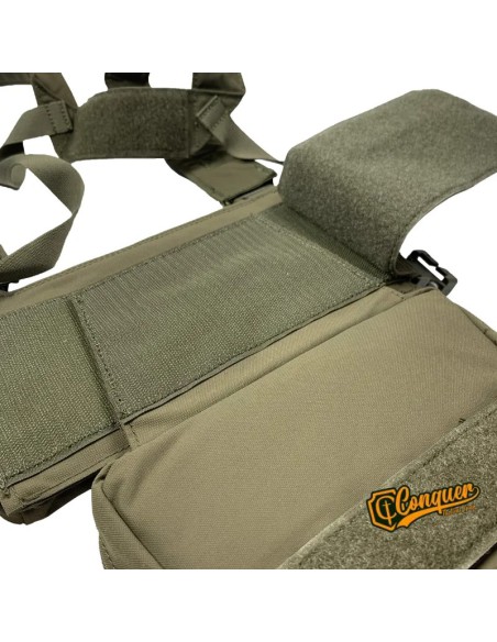 Chaleco Conquer Core Chest Rig RG | Airsoft Yecla