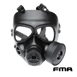 Máscara Antigás FMA Negra | Airsoft Yecla