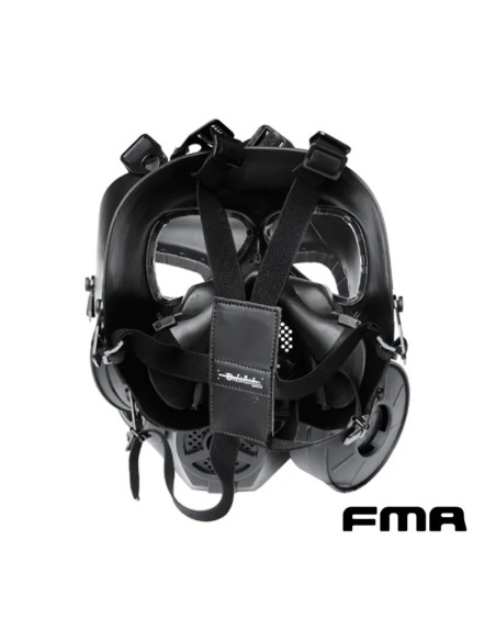 Máscara Antigás FMA Negra | Airsoft Yecla