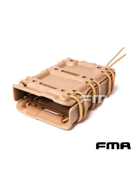 Portacargador FMA Rígido M4 Scorpion Tan | Airsoft Yecla