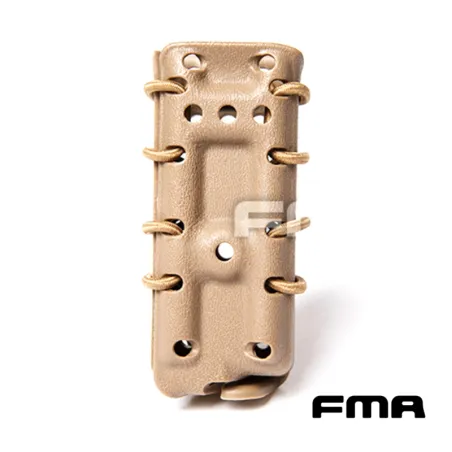 Portacargador FMA Rígido Pistola Scorpion Tan | Airsoft Yecla