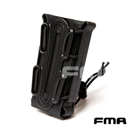 Pouch Pistola FMA Scorpion Soft Shell Negro | Airsoft Yecla