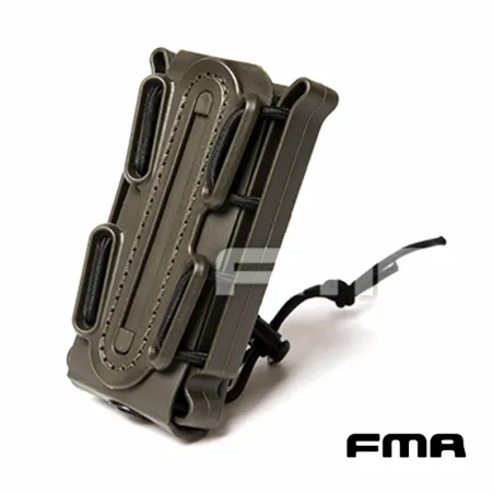 Pouch Pistola FMA Scorpion Soft Shell Verde OD | Airsoft Yecla