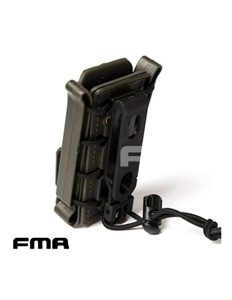 Pouch Pistola FMA Scorpion Soft Shell Verde OD | Airsoft Yecla