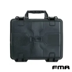 Maletín Pistola Rígido FMA Acolchado Negro | Airsoft Yecla