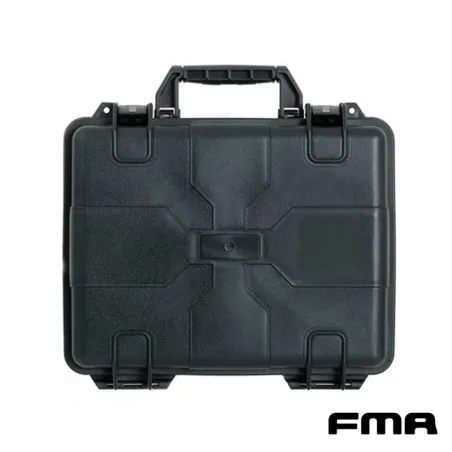 Maletín Pistola Rígido FMA Acolchado Negro | Airsoft Yecla