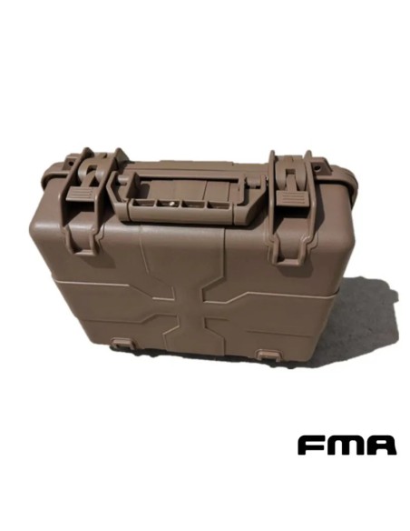 Maletín Pistola Rígido FMA Acolchado Tan | Airsoft Yecla