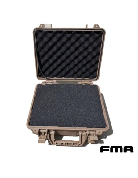 Maletín Pistola Rígido FMA Acolchado Tan | Airsoft Yecla