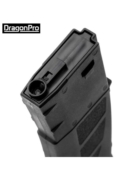 Cargador M4 AEG Mid-Cap 240 BBs DRAGONPRO - AirsoftYecla.es
