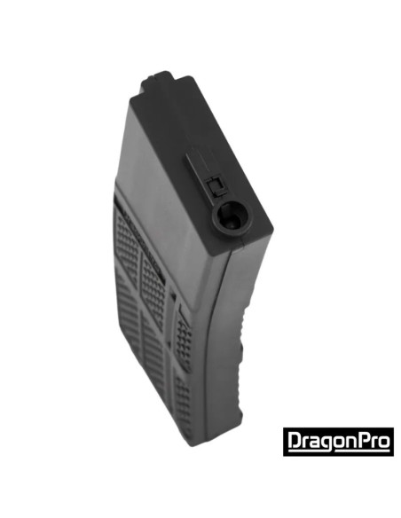 Cargador M4 AEG Mid-Cap 140 BBs DRAGONPRO - AirsoftYecla.es