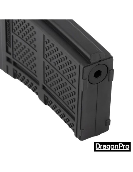 Cargador M4 AEG Mid-Cap 140 BBs DRAGONPRO - AirsoftYecla.es