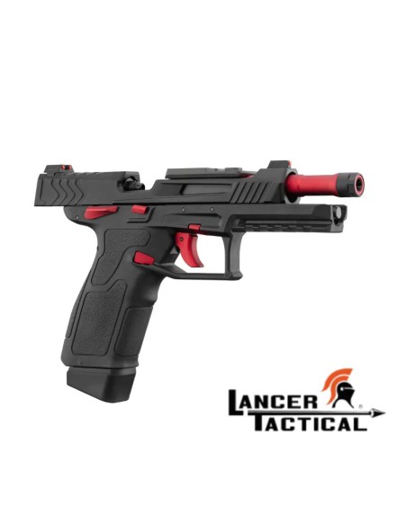 Pistola GBB LTX Negra Roja Gas Blowback | Airsoft Yecla