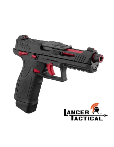 Pistola GBB LTX Negra Roja Gas Blowback | Airsoft Yecla