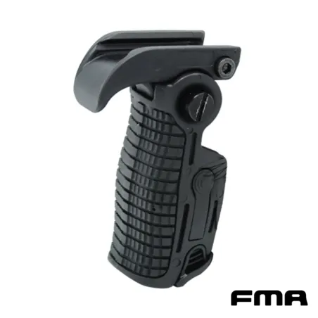 Grip Táctico Plegable FMA Negro | Airsoft Yecla