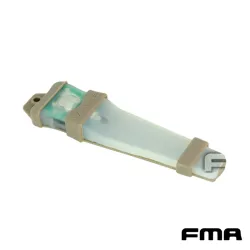 Luz Táctica FMA Velcro Verde Estilo V | Airsoft Yecla