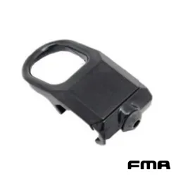Enganche Correa Fusil FMA Rail Negro | Airsoft Yecla