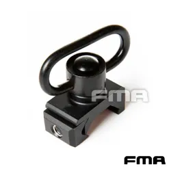 Enganche Correa Fusil FMA DD Rail Negro | Airsoft Yecla