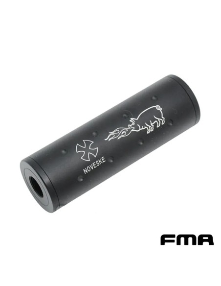 Silenciador Noveske 14mm 107mm FMA | Airsoft Yecla