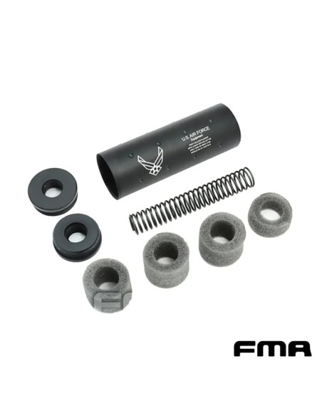 Silenciador FMA U.S.A AIR FORCE 107mm 14mm | Airsoft Yecla