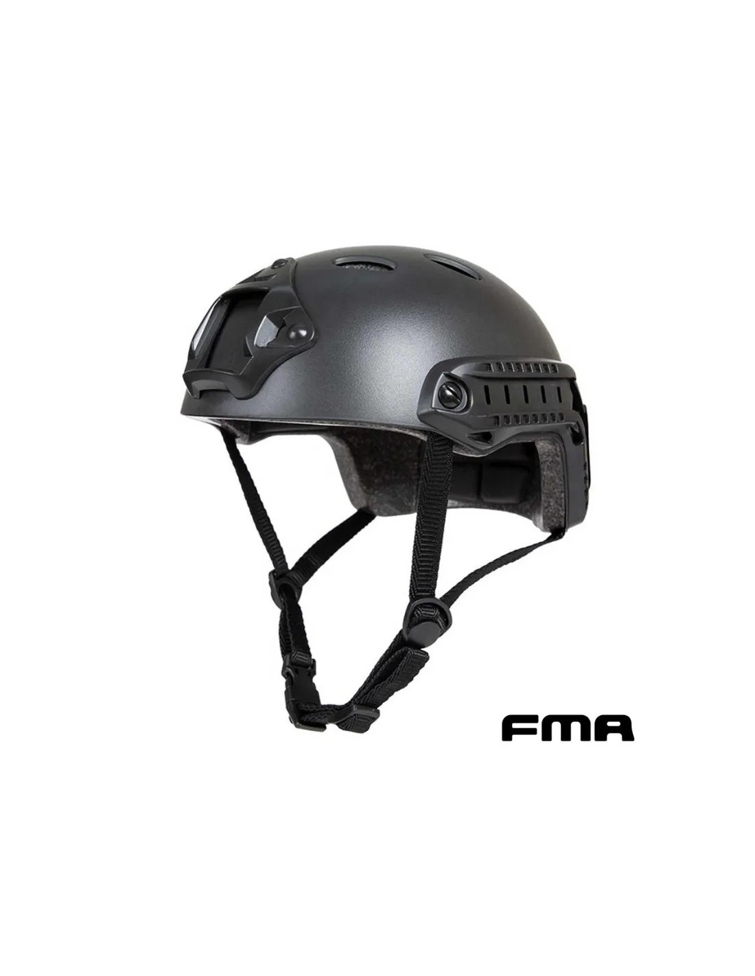 CASCO PJ SIMPLE EN ABS CON RAÍLES LATERALES ARC Y ACOLCHADO INTERIOR EPP