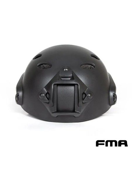 Casco FMA FAST PJ Versión Simple Negro | Airsoft Yecla