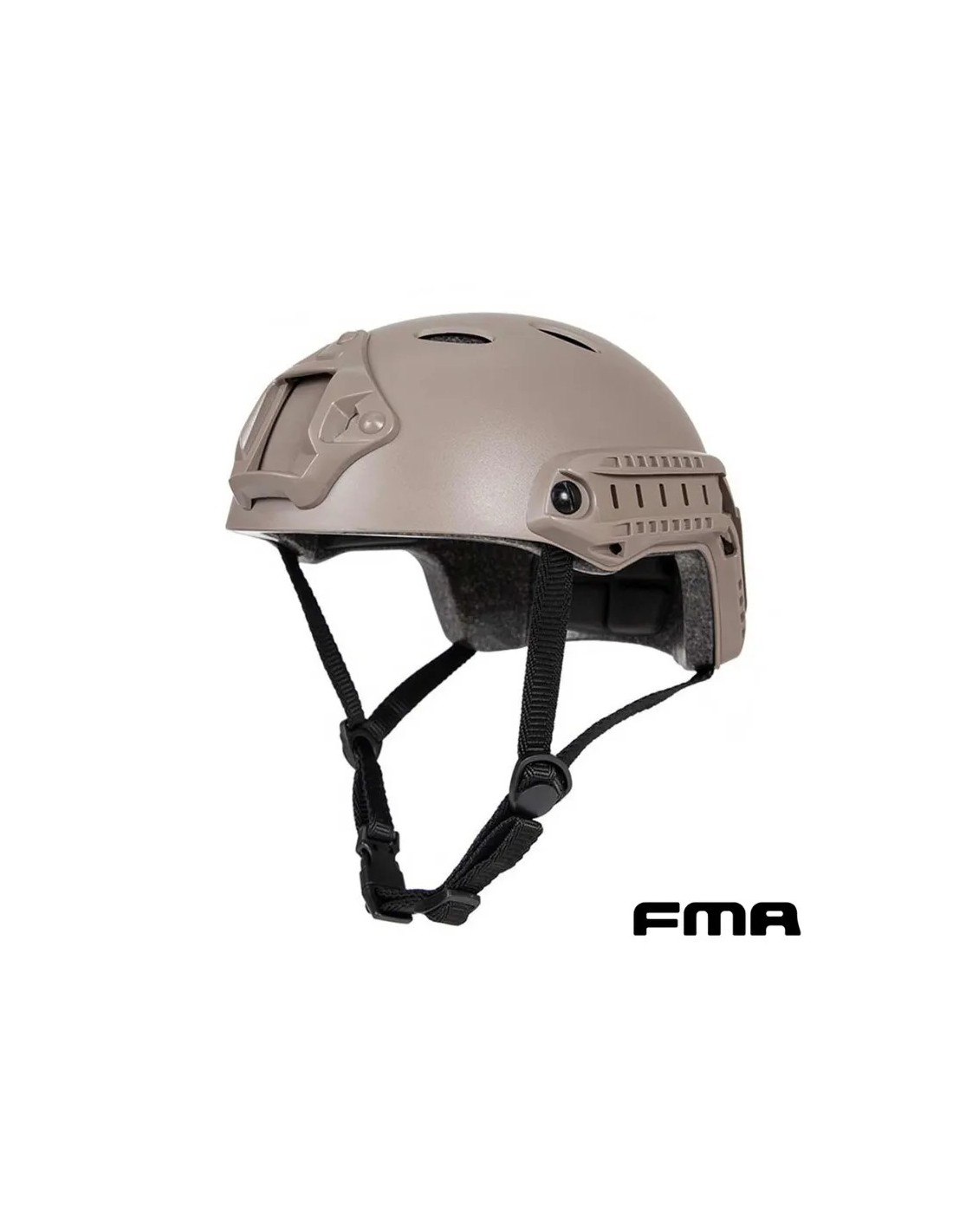 CASCO MODULAR CON RAÍLES ARC Y ACOLCHADO EPP TAN