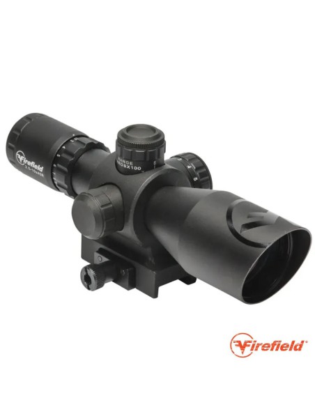 Visor Firefield Barrage 2,5-10x24 con Láser | Airsoft Yecla