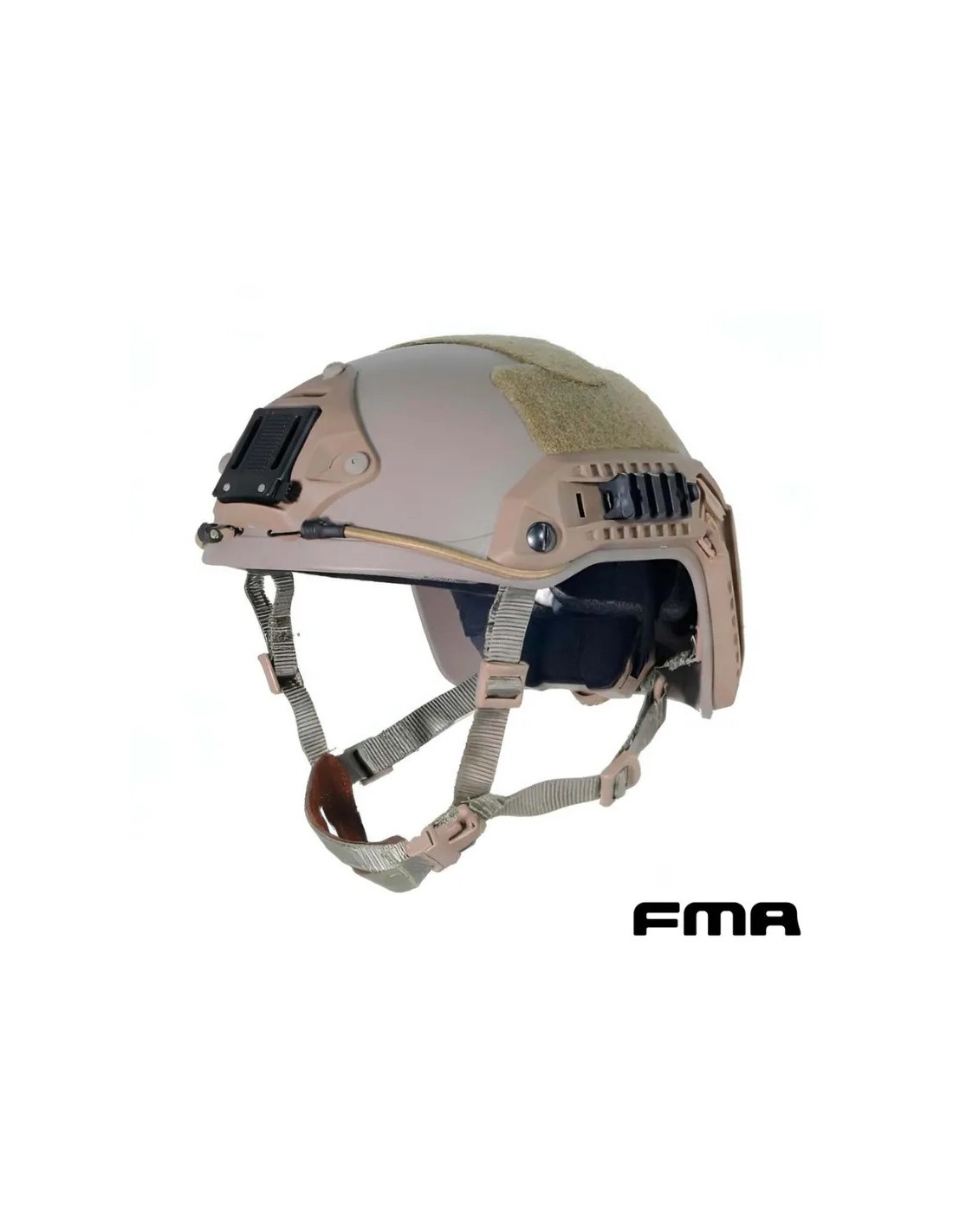 CASCO MARÍTIMO CORTE SUPERALTO CON RAÍLES ARC SOPORTE VAS Y AJUSTE OCC DIAL Tan