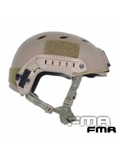 Casco FMA ACH BJ Tan con ARC y OCC-DIAL | Airsoft Yecla 2
